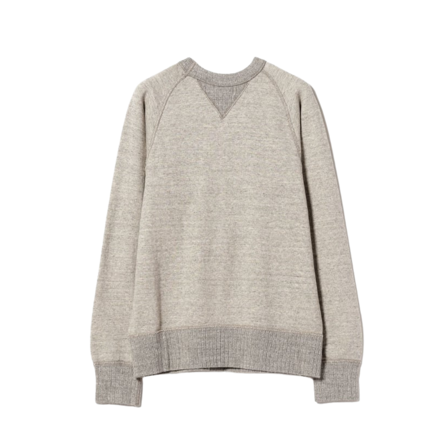 BEAMS BOY - W' O. Broad Rib Crew Sweatshirt