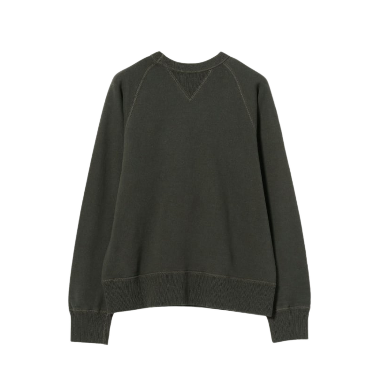 BEAMS BOY - W' O. Broad Rib Crew Sweatshirt