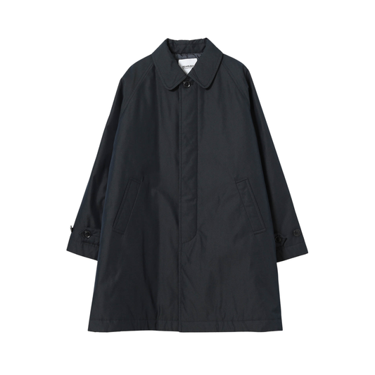 BEAMS BOY - W' O. Chambray Soutien Collar Coat