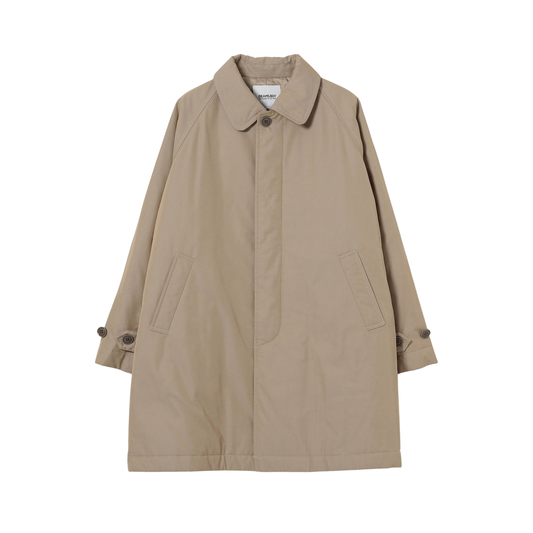 BEAMS BOY - W' O. Chambray Soutien Collar Coat