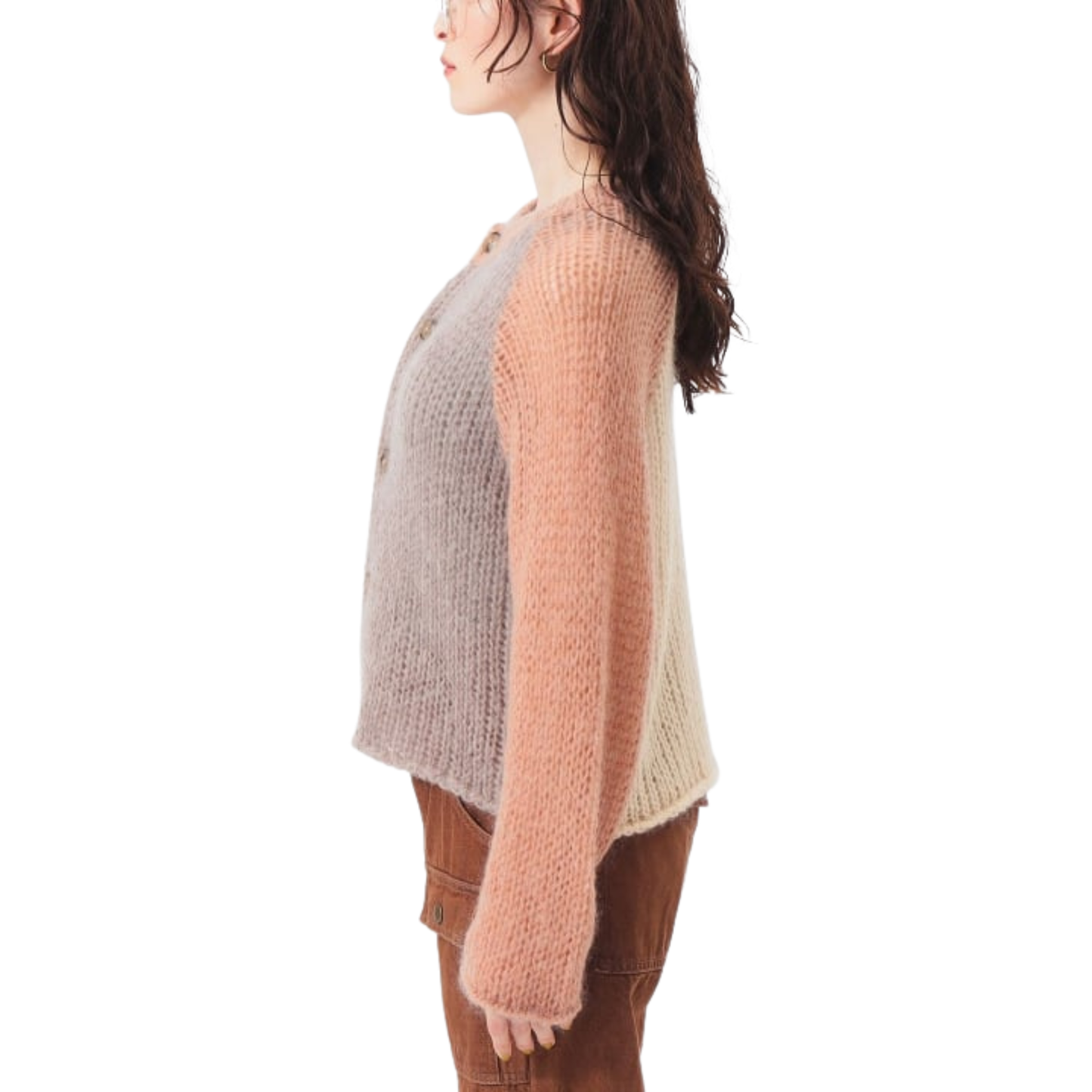 BEAMS BOY - W' O. Crazy Cardigan