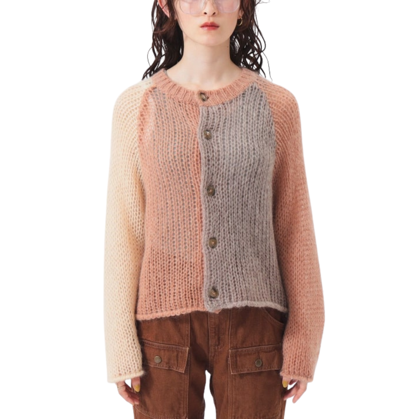 BEAMS BOY - W' O. Crazy Cardigan