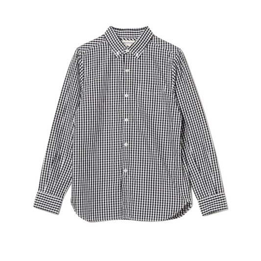 BEAMS BOY - W' O. Gingham Check B.D Shirt