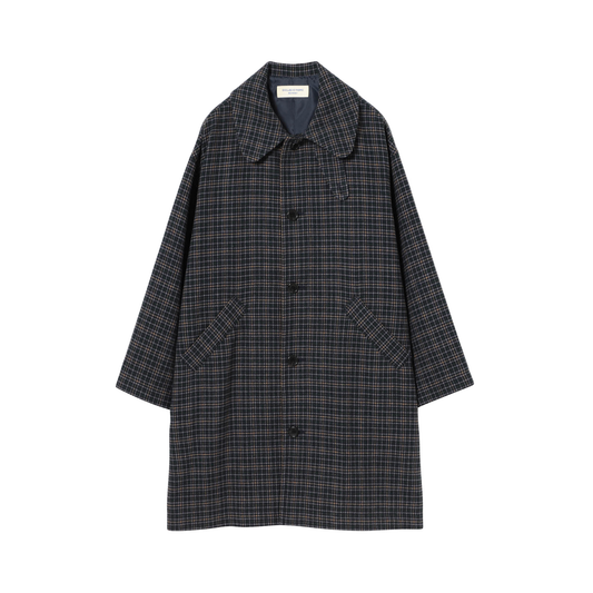 BEAMS BOY - W' O. Gunclub Check Coat