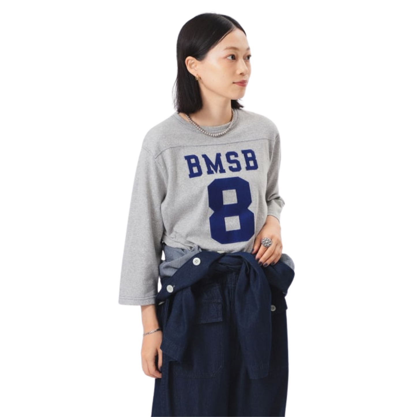 BEAMS BOY - W' O. Knit T-Shirt