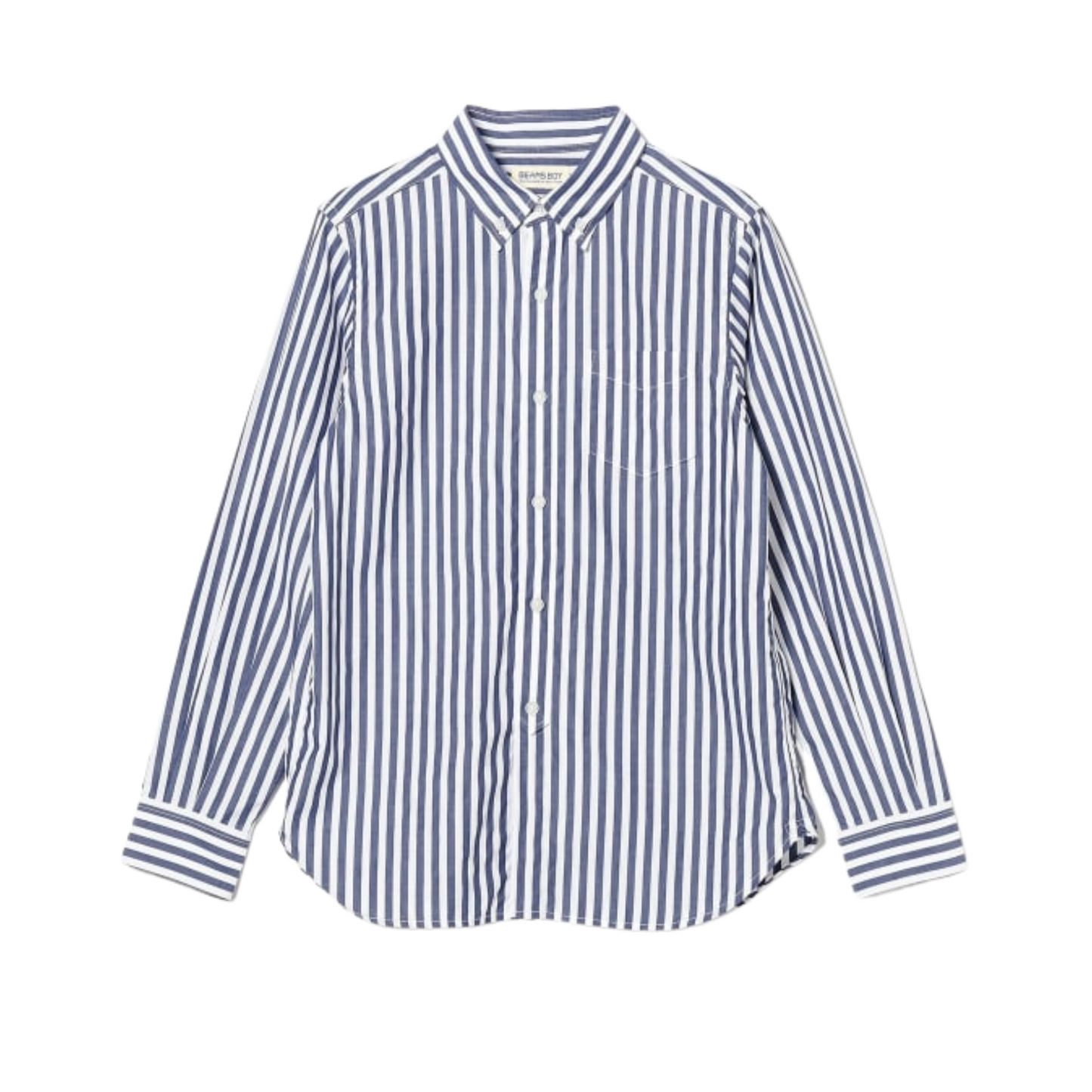 BEAMS BOY - W' O. London Stripe B.D Shirt