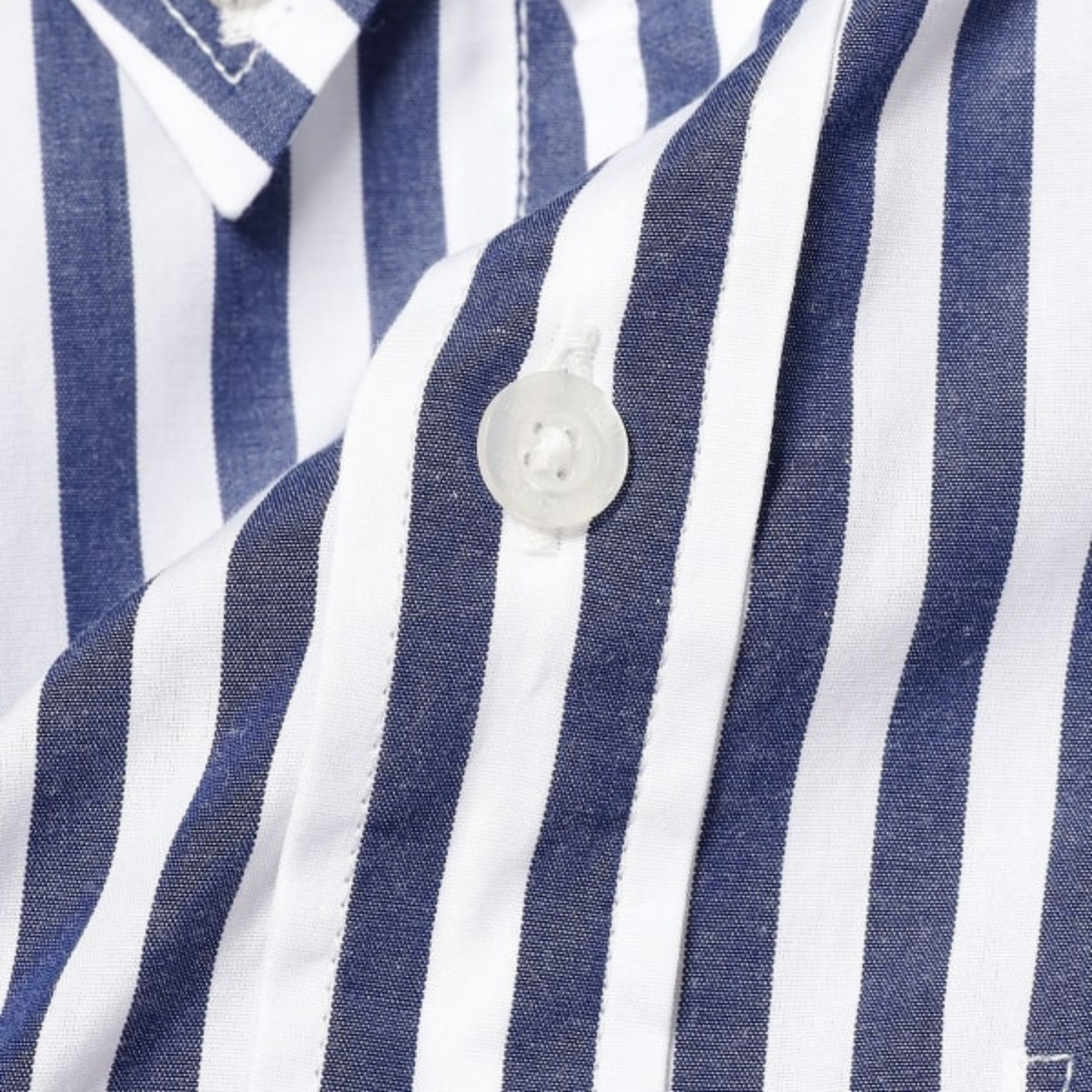 BEAMS BOY - W' O. London Stripe B.D Shirt