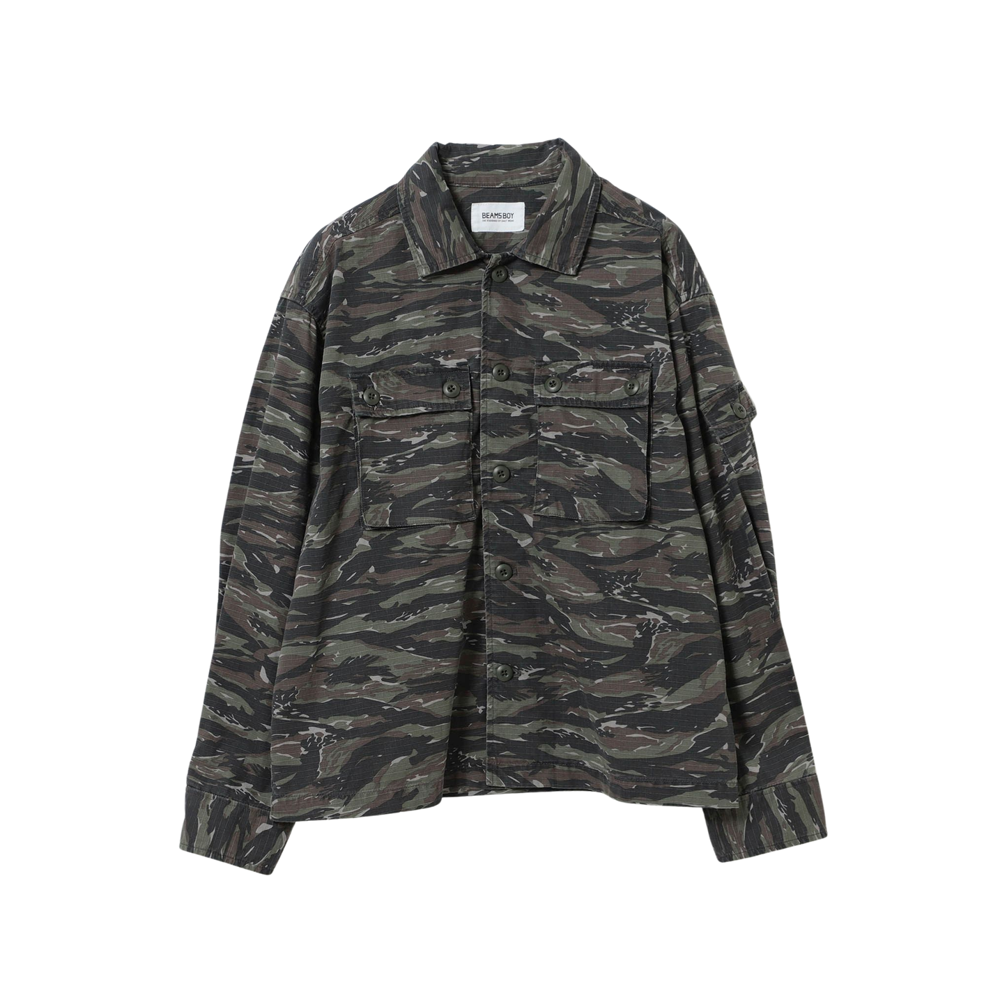 BEAMS BOY - W' Ripstop Military Jacket