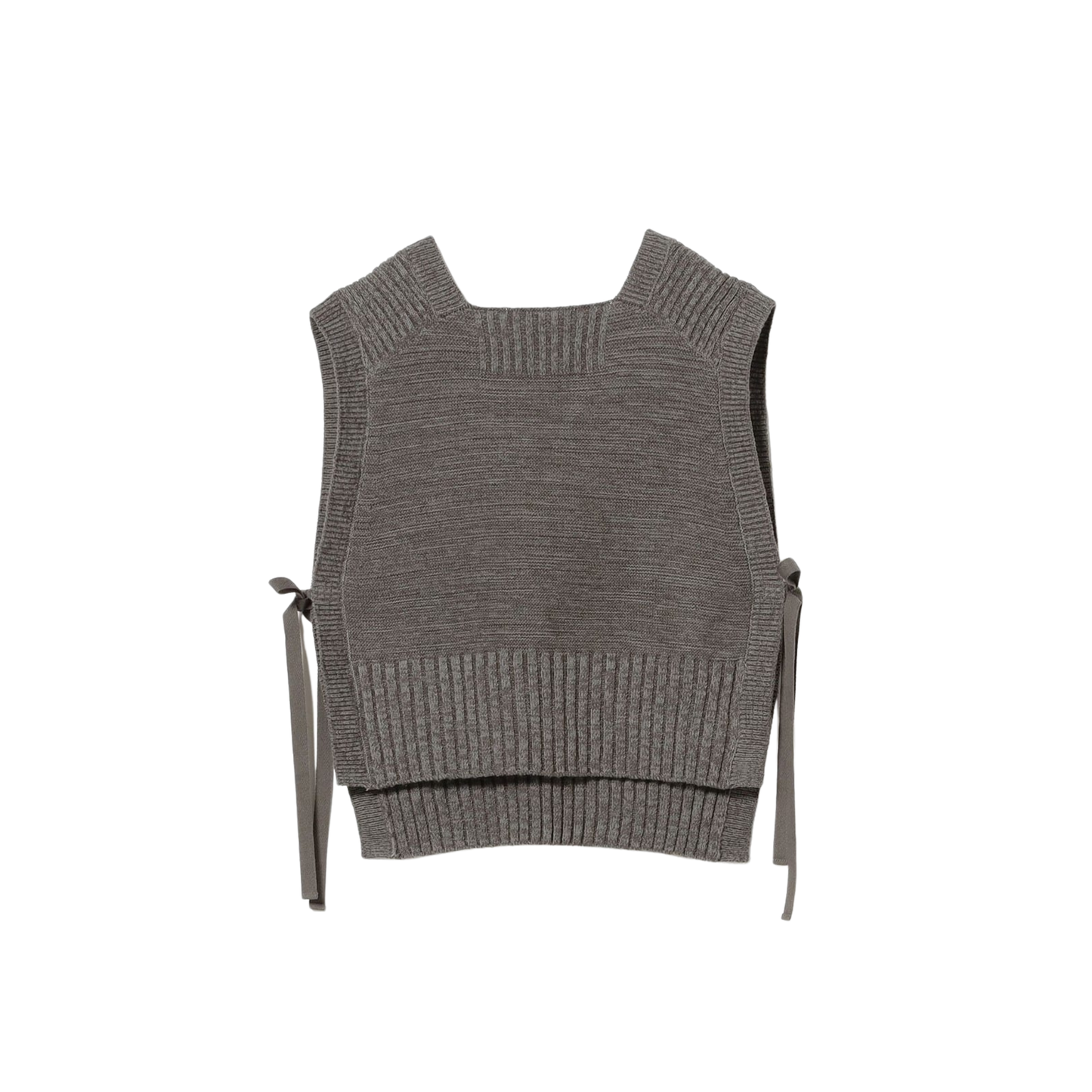 BEAMS BOY - W' Side Ribbon Red Cross Vest