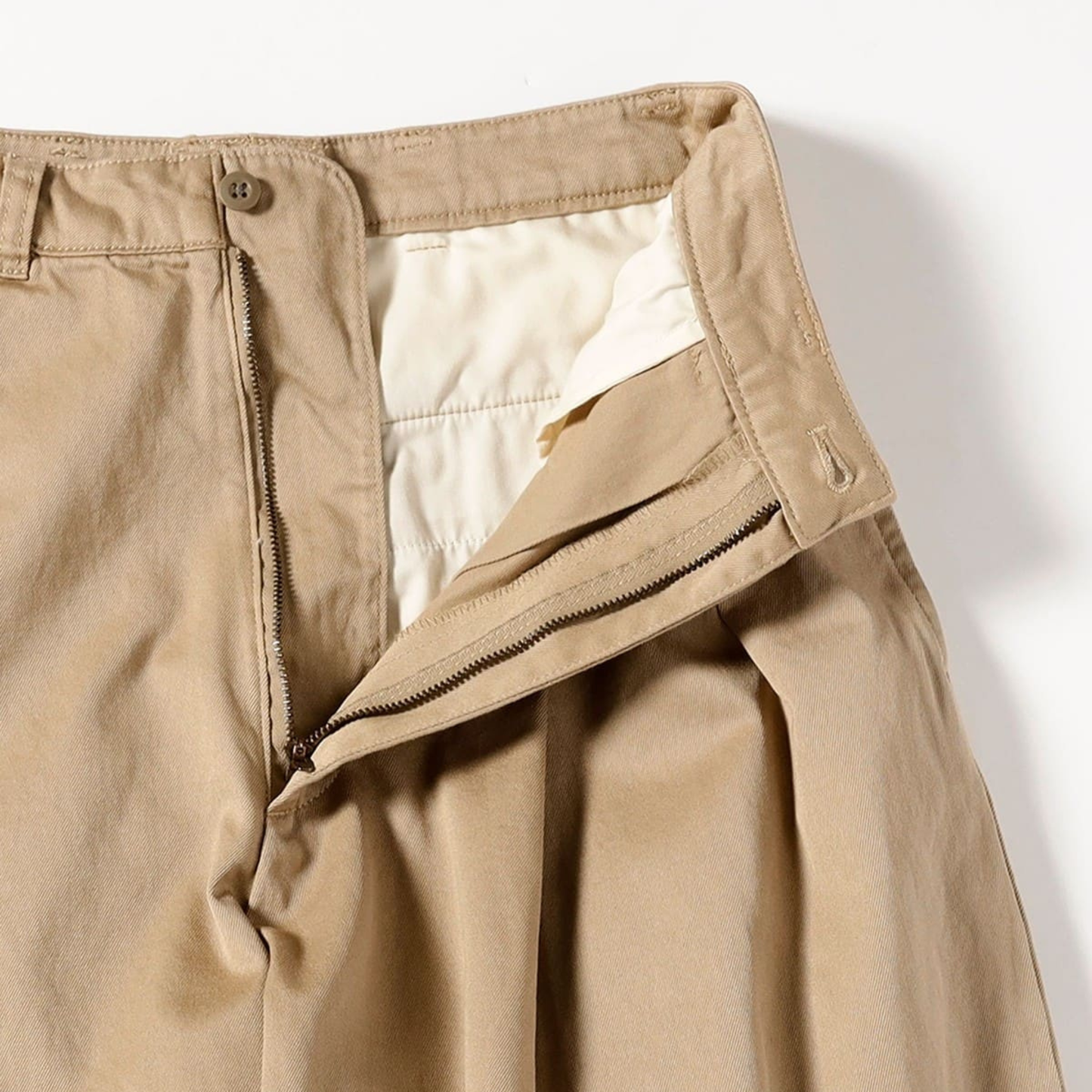 BEAMS BOY - W' Wide Track Chino Pant