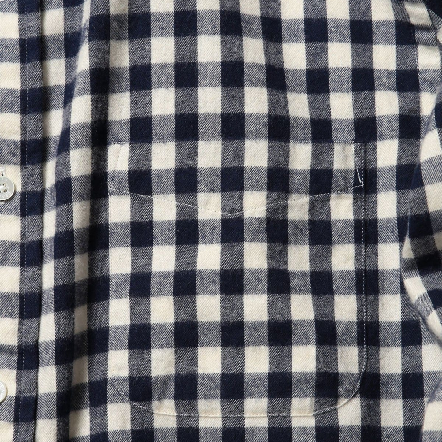 BEAMS+ - Gingham Check Shaggy Shirt