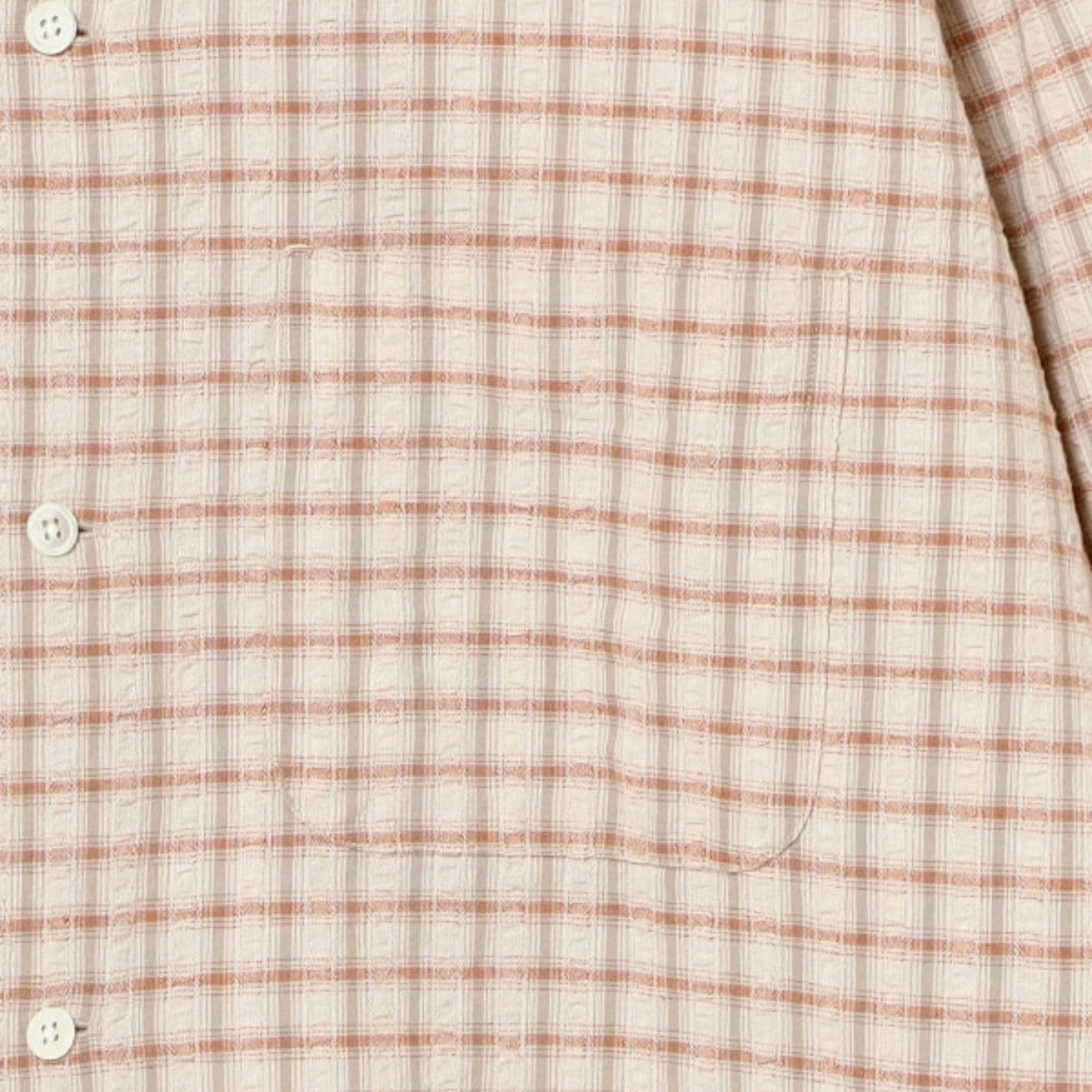 BEAMS+ - Open B.D. Sucker Plaid Shirt