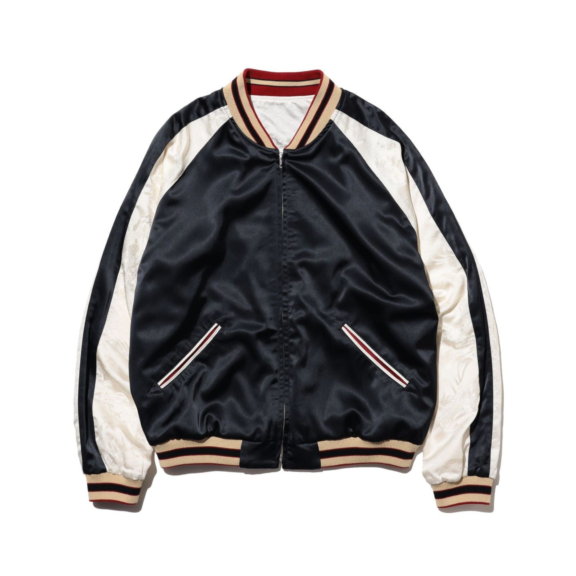 スカジャン BEAMS PLUS Oriental Jacket Reversible XL BEAMS+ - Oriental Reversible Jacket – Binario '09