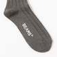 BEAMS+ - Solid Rib Socks