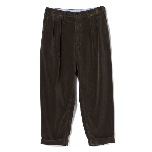 BEAMS+ - 2 Pleats Corduroy Pant