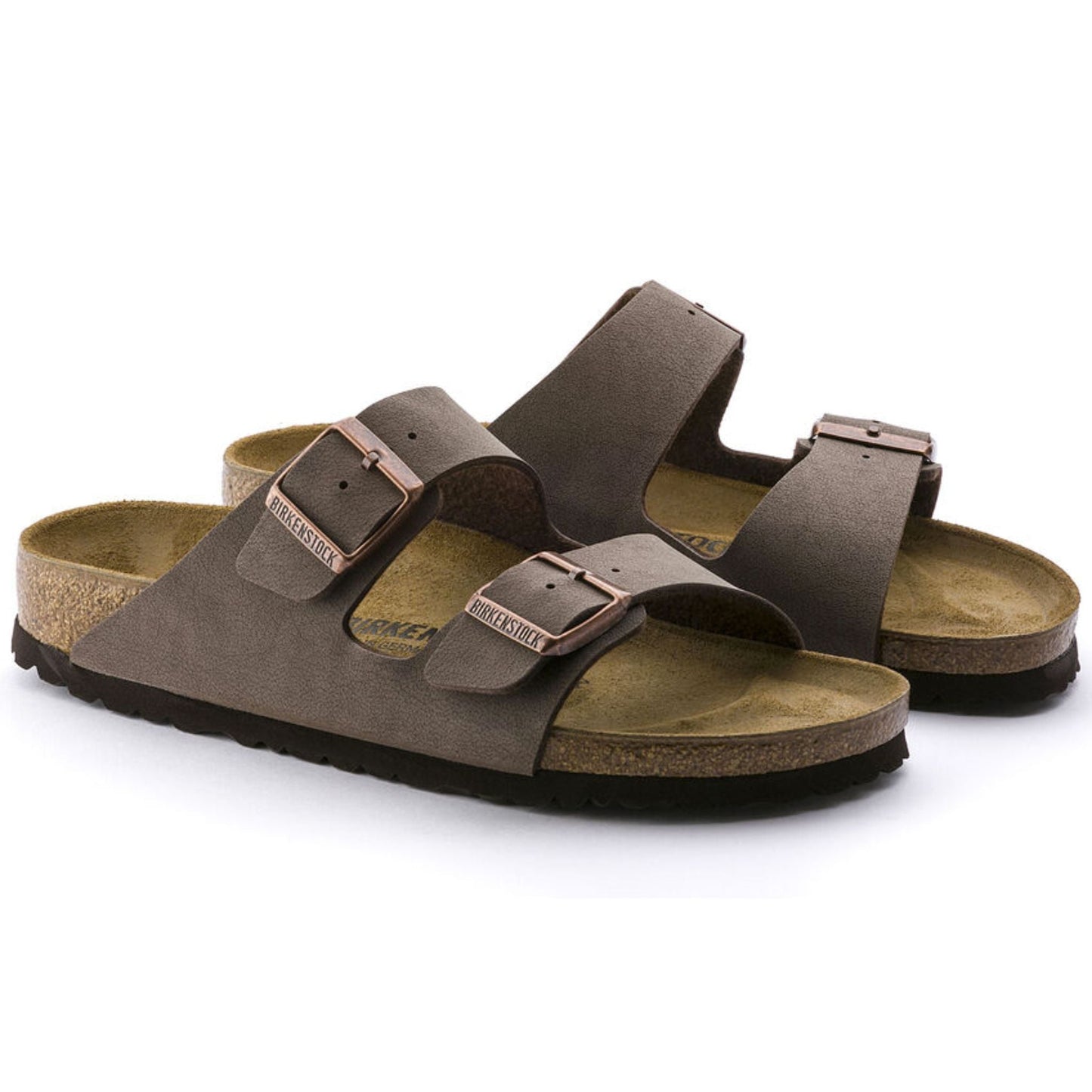 BIRKENSTOCK - Arizona Birko Flor Mocca Narrow Fit