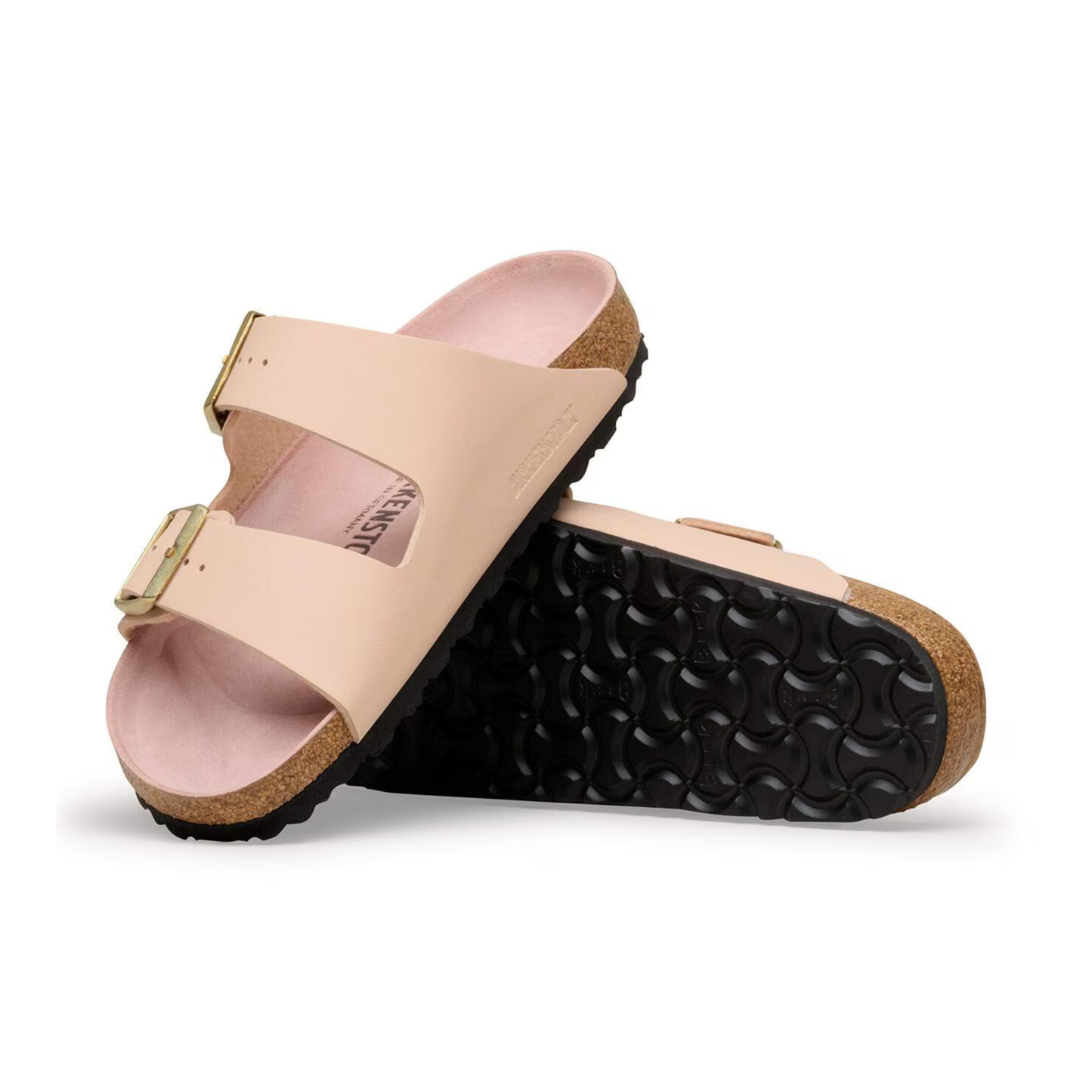 BIRKENSTOCK - Arizona Birko Flor Triples New Beige Pink Clay