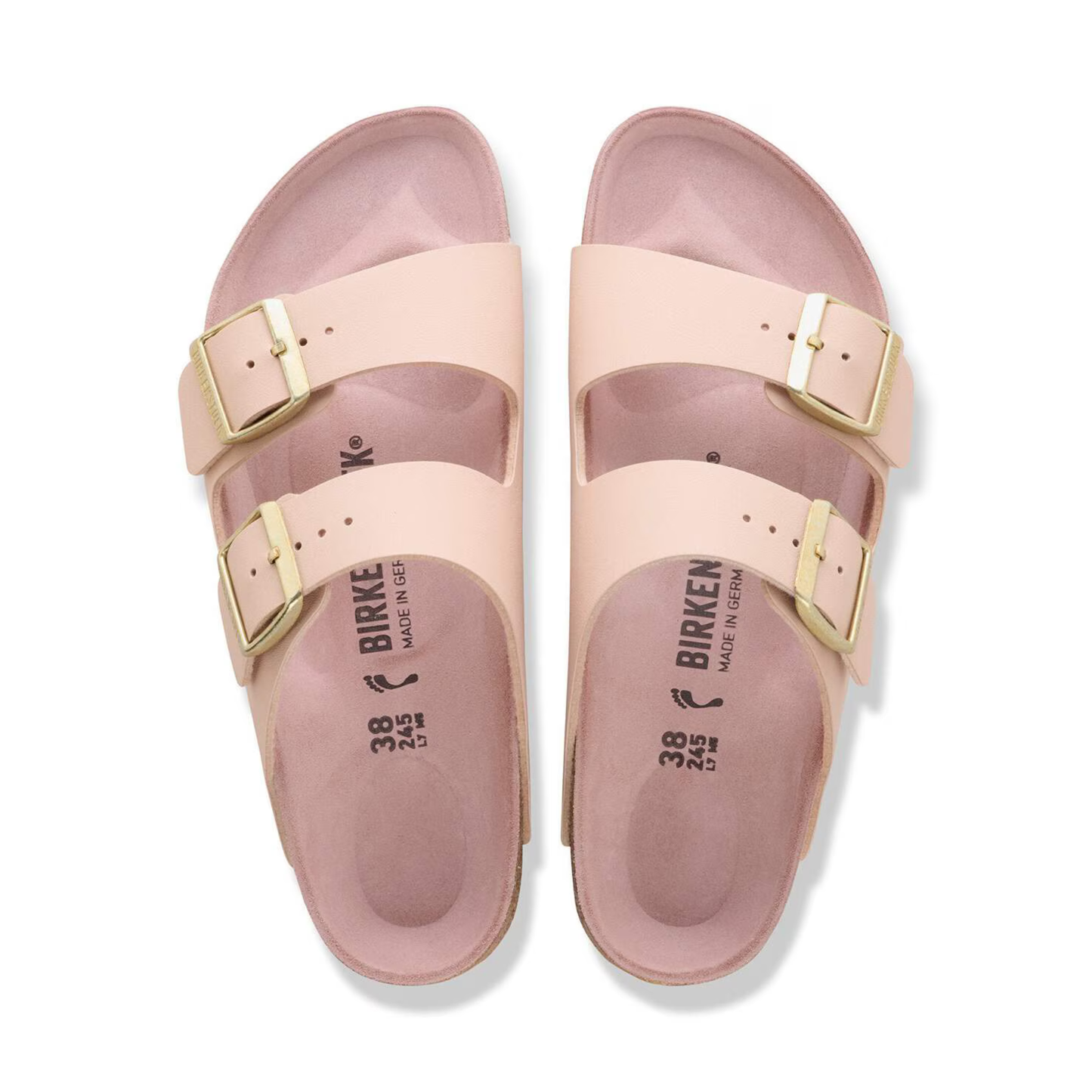 BIRKENSTOCK - Arizona Birko Flor Triples New Beige Pink Clay