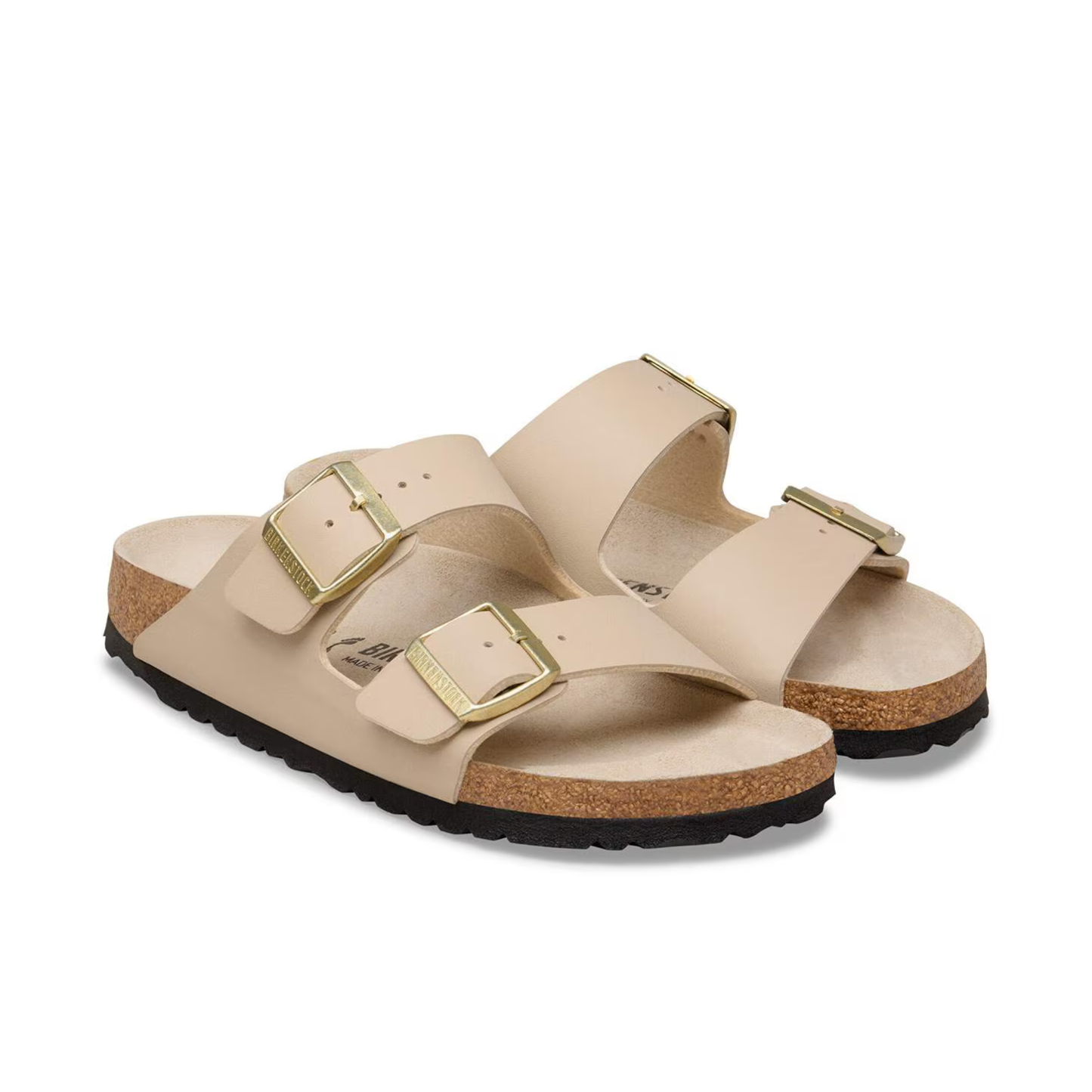 BIRKENSTOCK - Arizona Birko Flor Triples Sandcastle Oyster