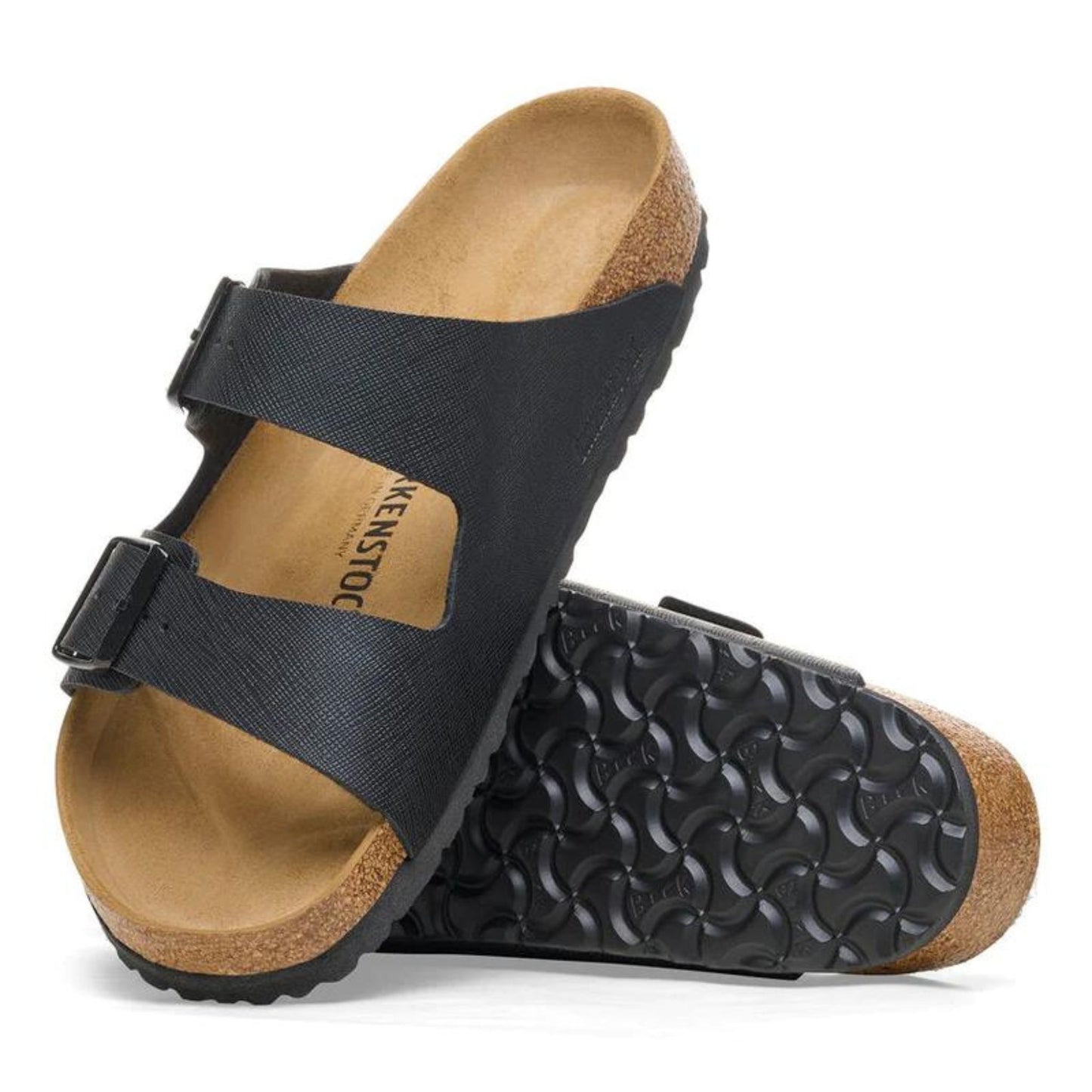 BIRKENSTOCK - Arizona Saffiano Black