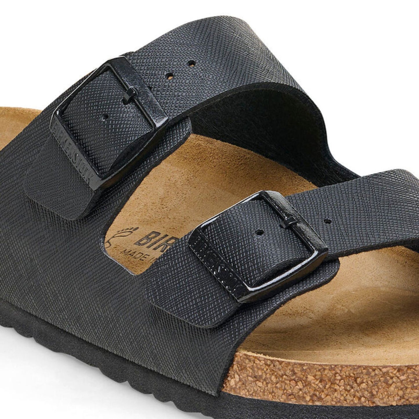 BIRKENSTOCK - Arizona Saffiano Black