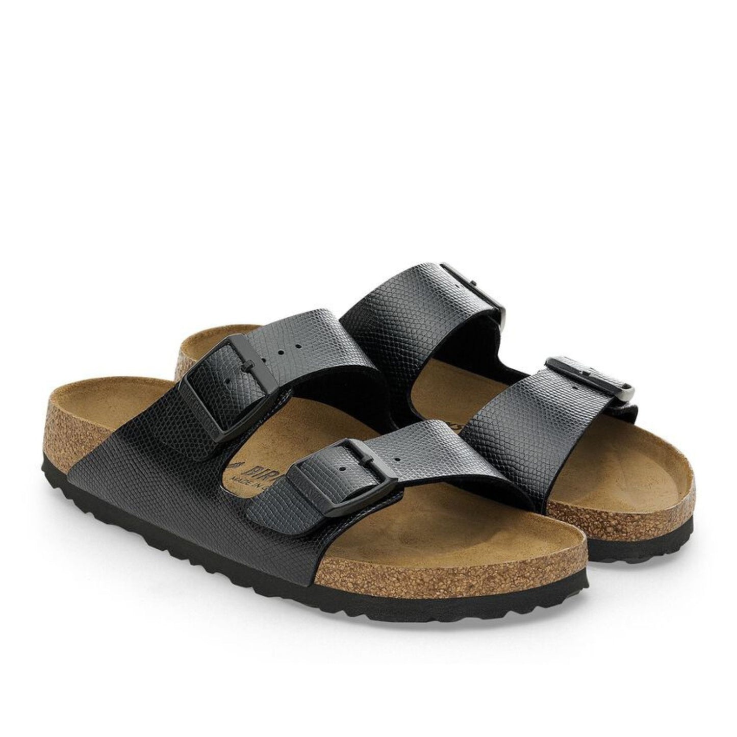 BIRKENSTOCK - Arizona Shiny Lizard Black