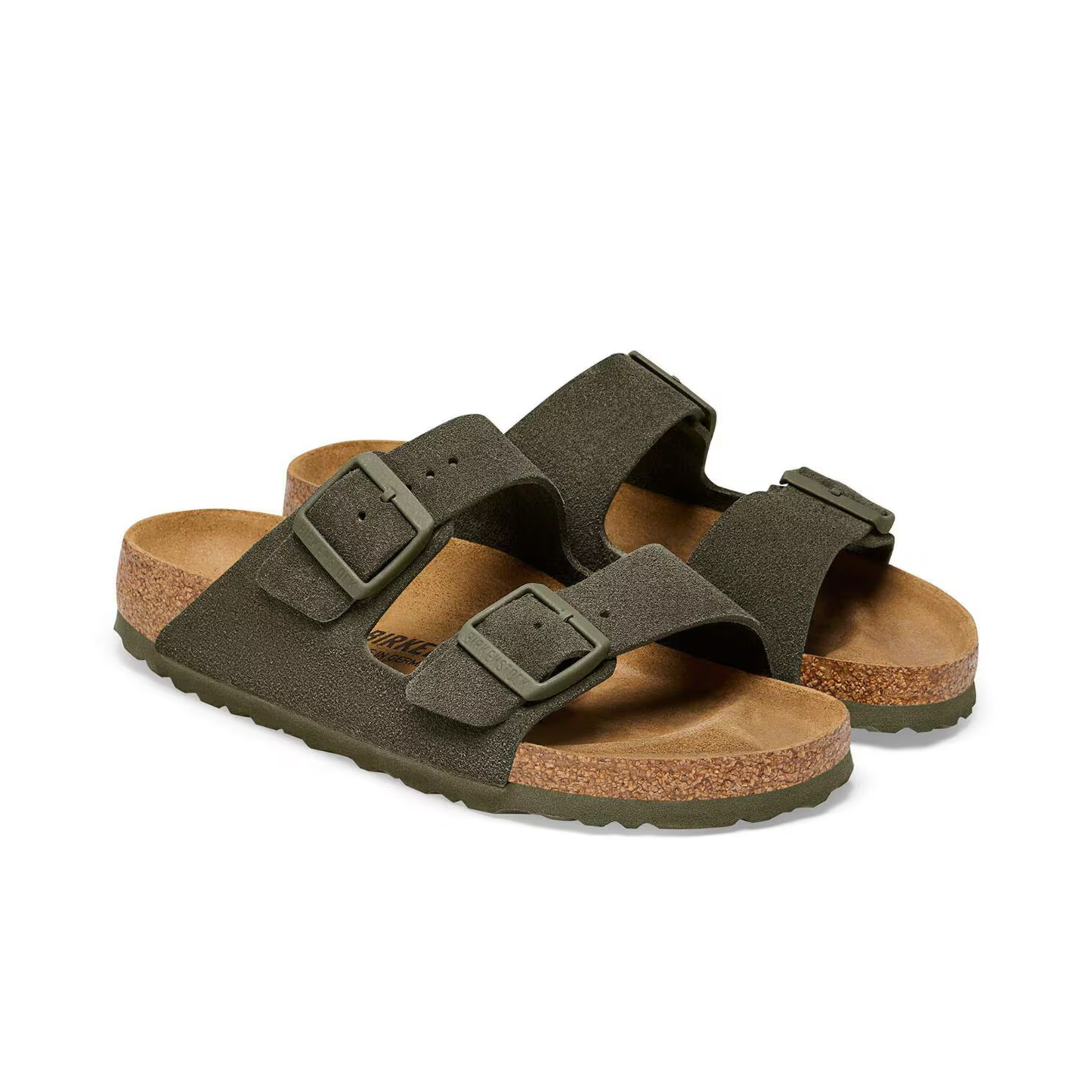 BIRKENSTOCK - Arizona Suede Leather Thyme