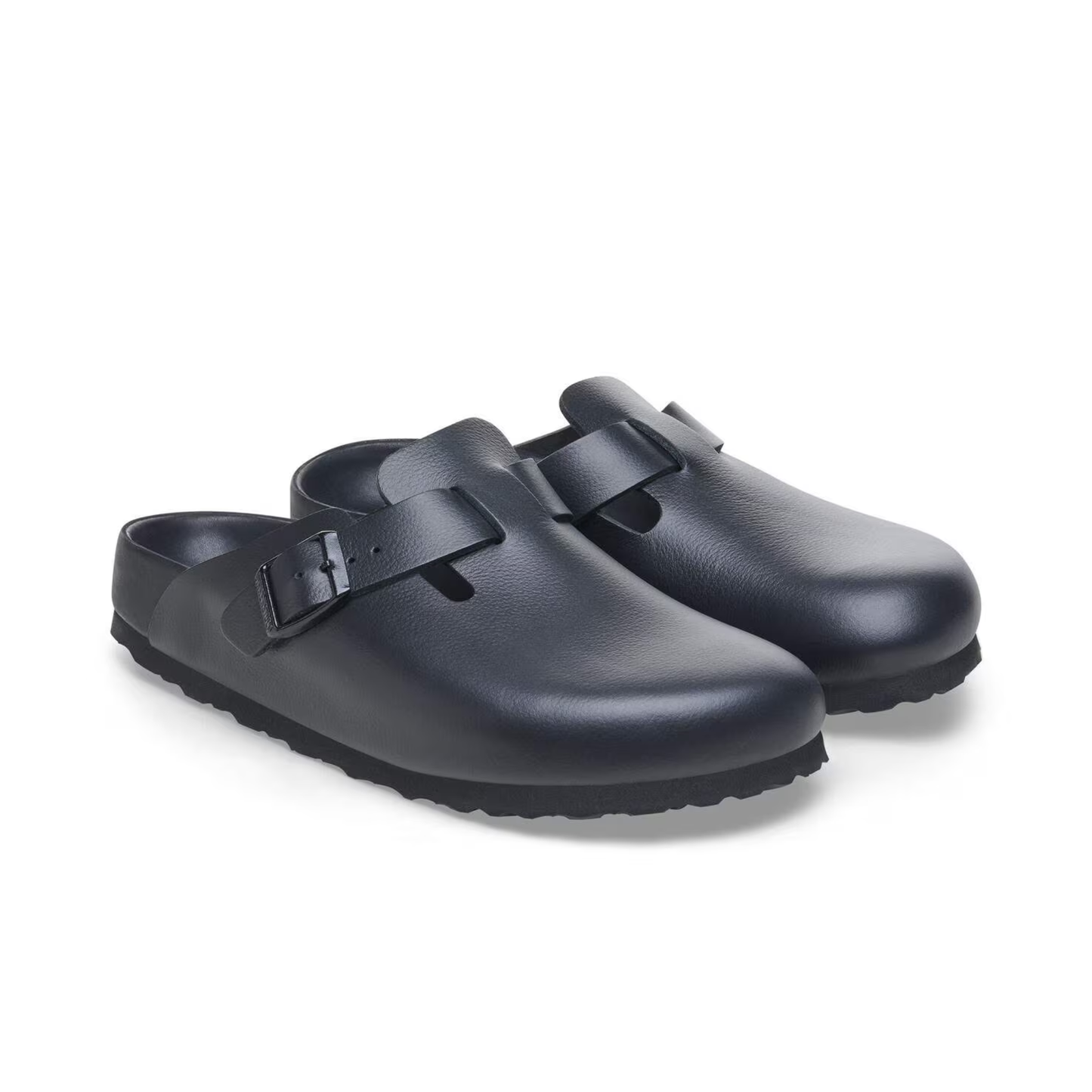 BIRKENSTOCK - Boston Natural Leather Exquisite Black