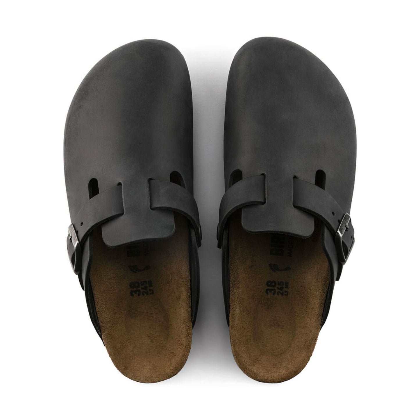 BIRKENSTOCK - Boston Oiled Leather Black