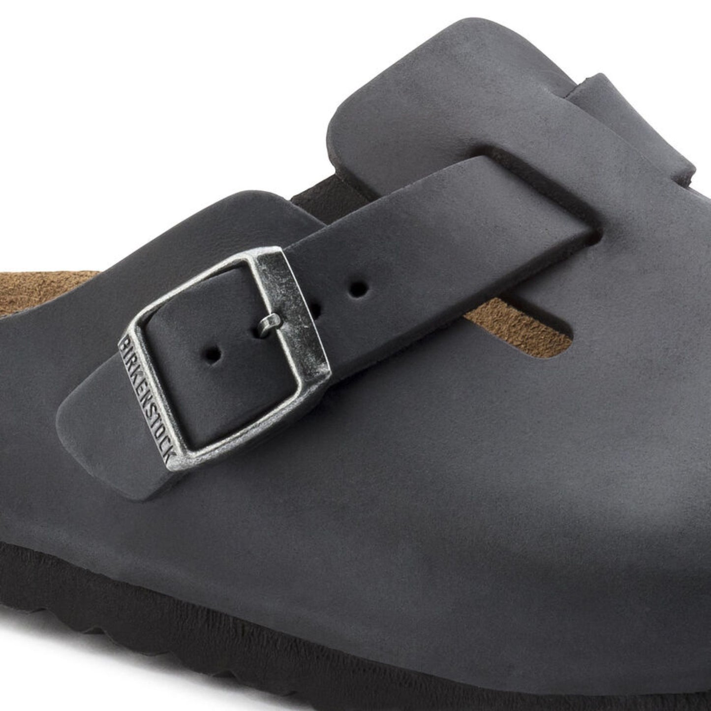 BIRKENSTOCK - Boston Oiled Leather Black