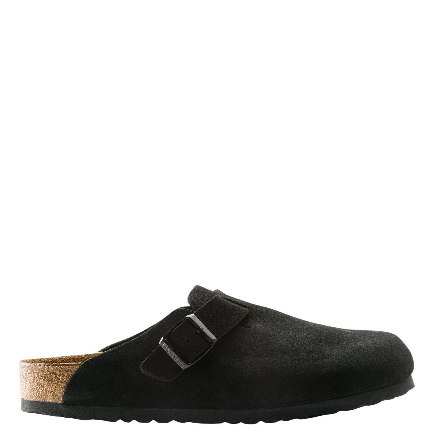 BIRKENSTOCK - Boston Suede Black