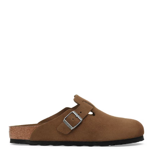 BIRKENSTOCK - Boston Suede SFB Dark Tea