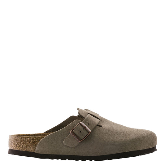 BIRKENSTOCK - Boston Suede Taupe