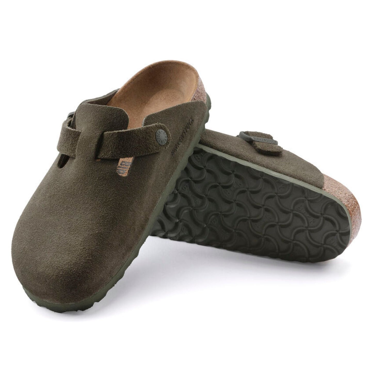 BIRKENSTOCK - Boston Suede Thyme