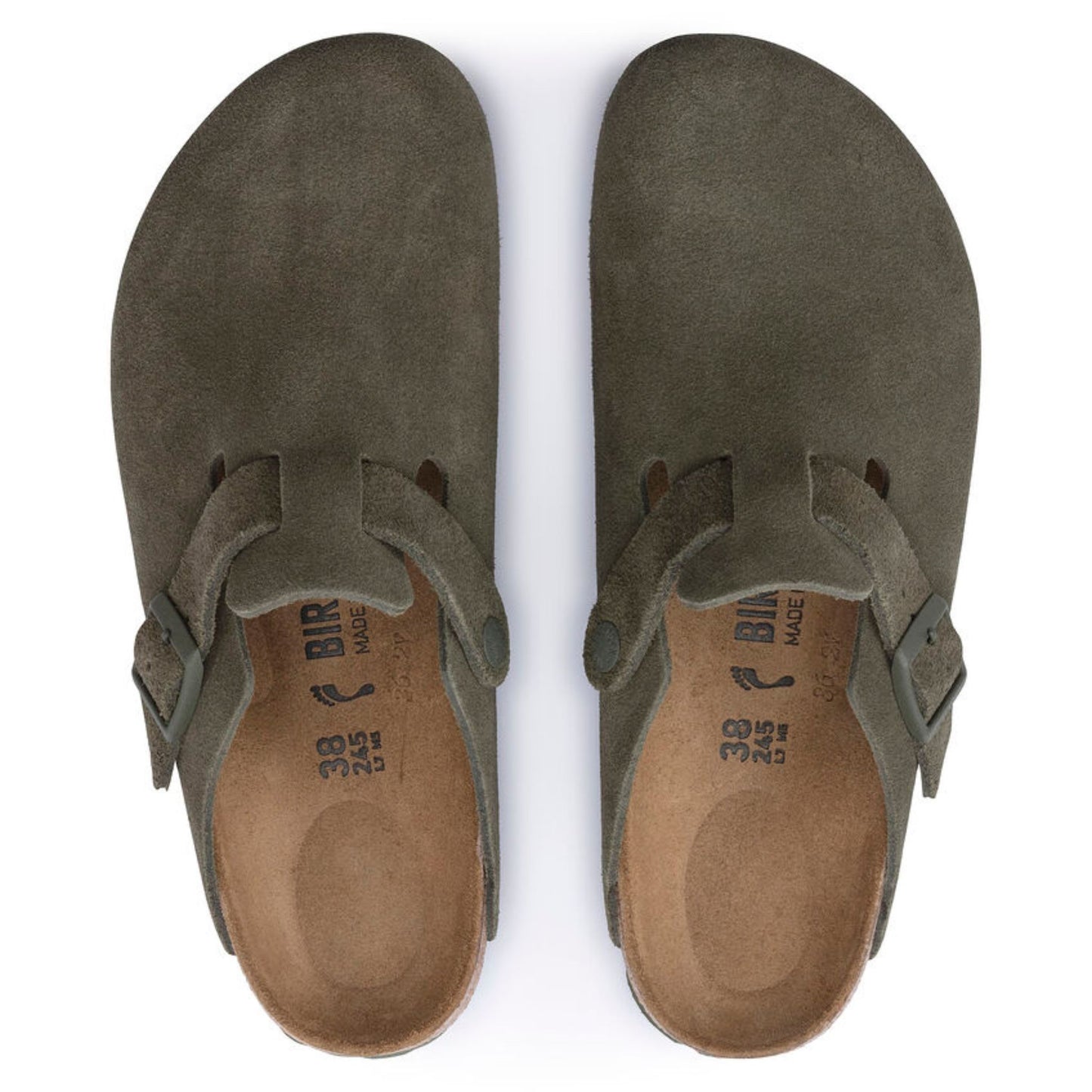 BIRKENSTOCK - Boston Suede Thyme