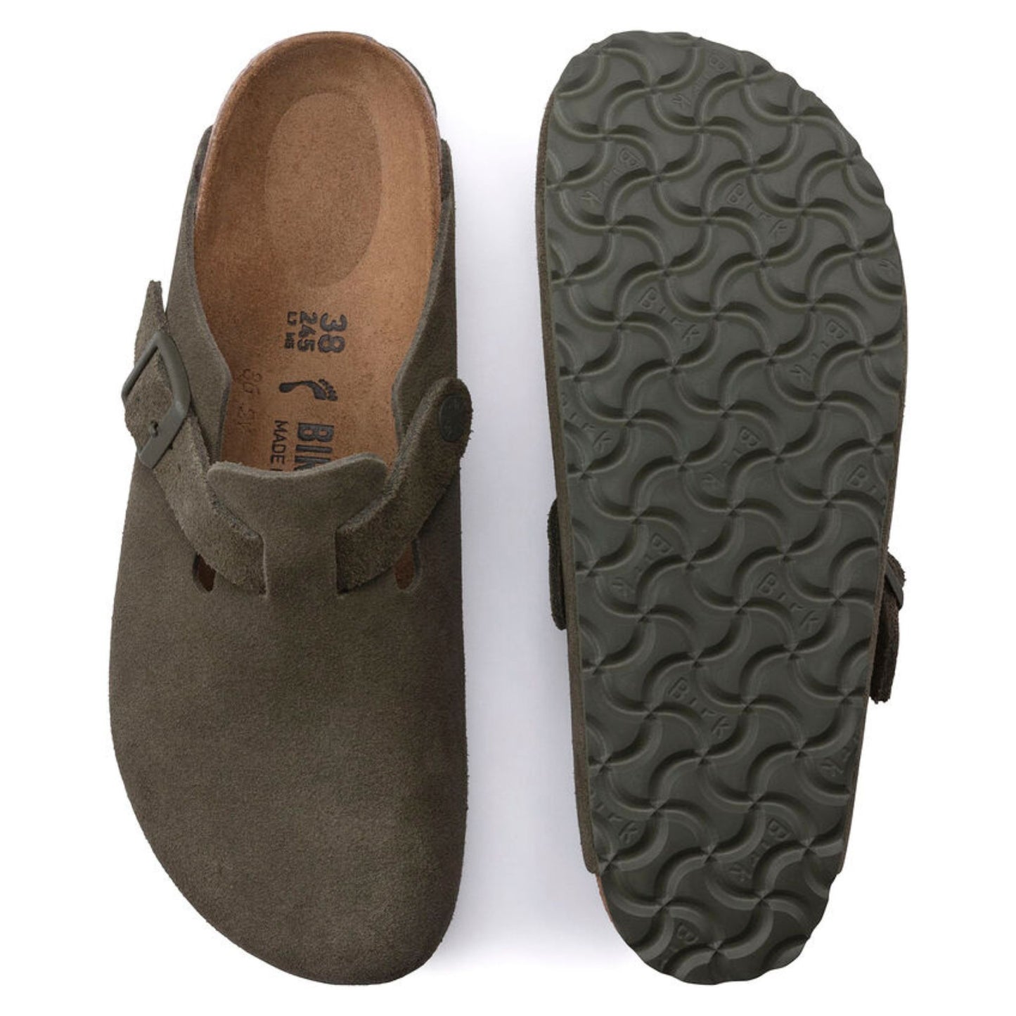 BIRKENSTOCK - Boston Suede Thyme