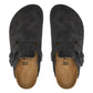 BIRKENSTOCK - Boston Suede Velvet Grey