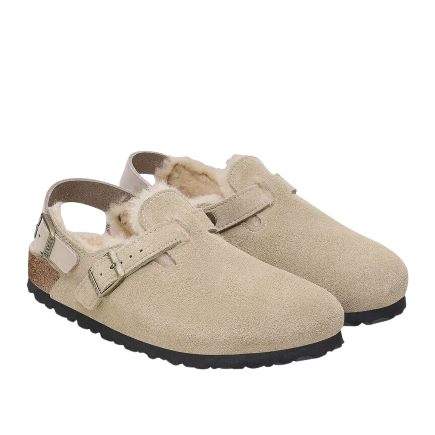 BIRKENSTOCK - Tokio Shearling Suede