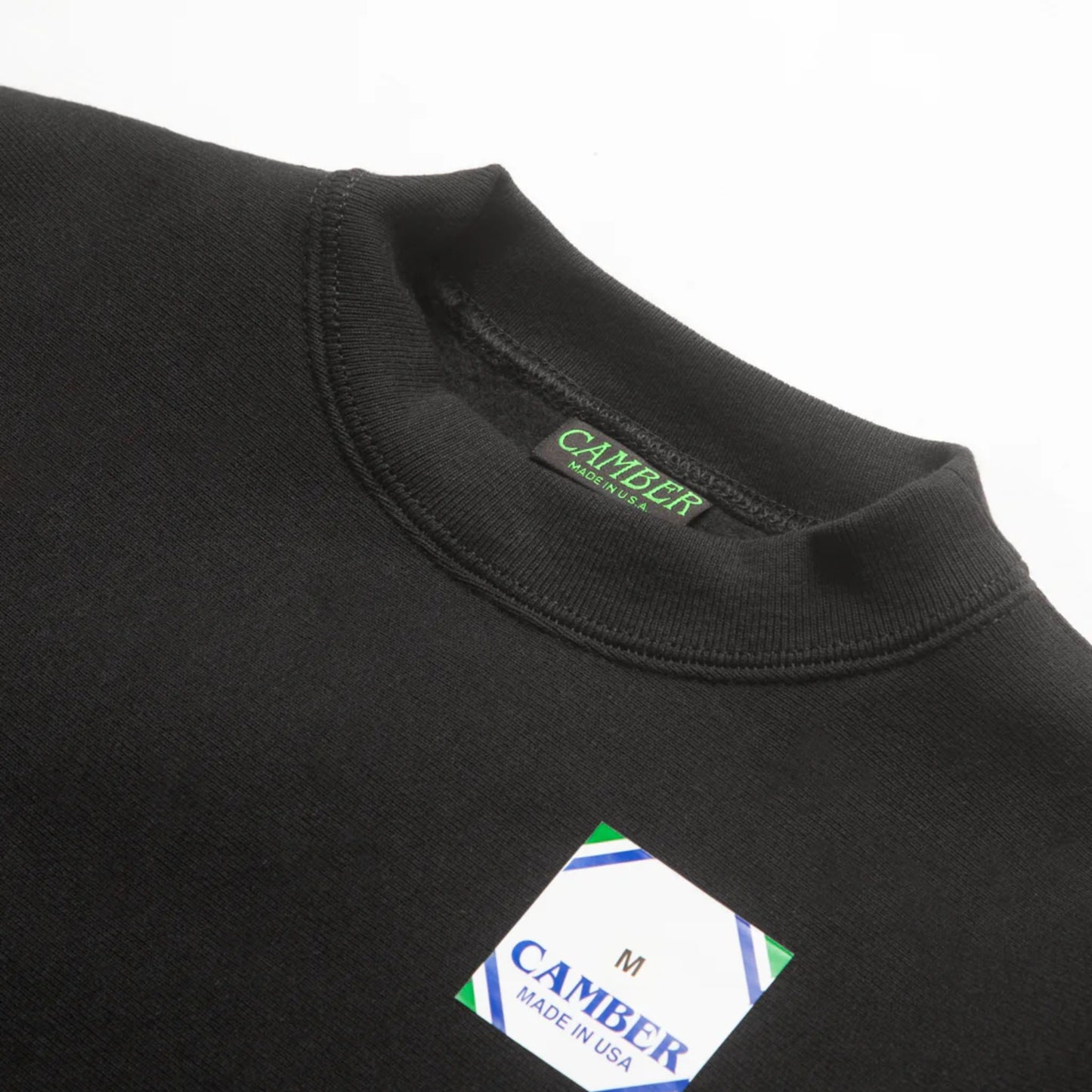 CAMBER USA - 234 12oz Crewneck Black