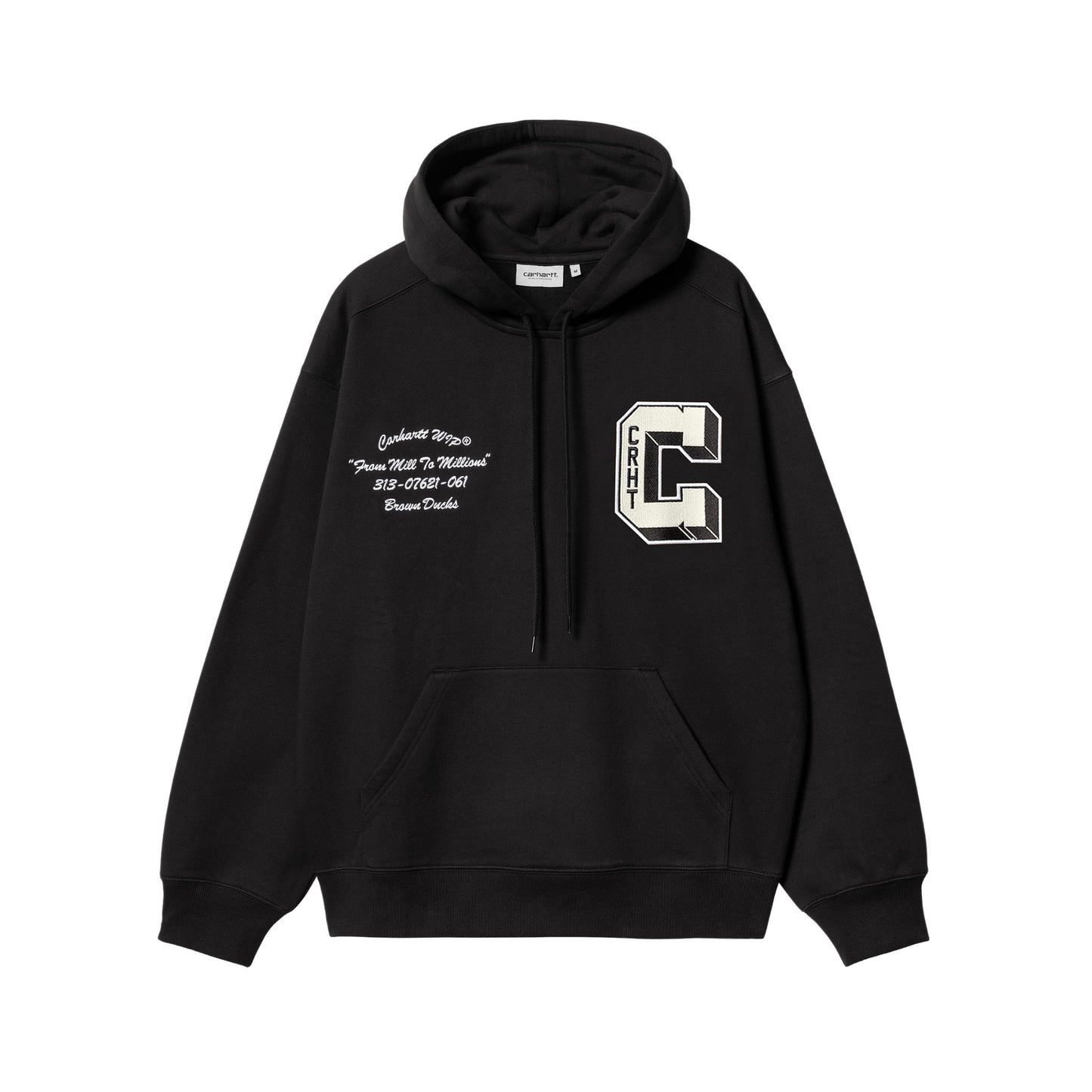 CARHARTT WIP - Hooded Brown Ducks Sweat