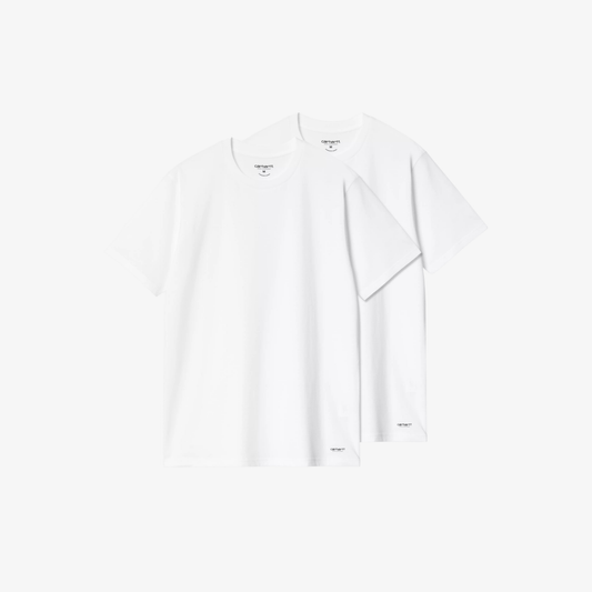 CARHARTT WIP - Standard Crew Neck 2 Pack T-Shirt