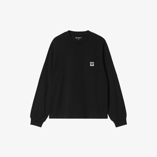 CARHARTT WIP - W' L\S Pocket Small Heart T-Shirt