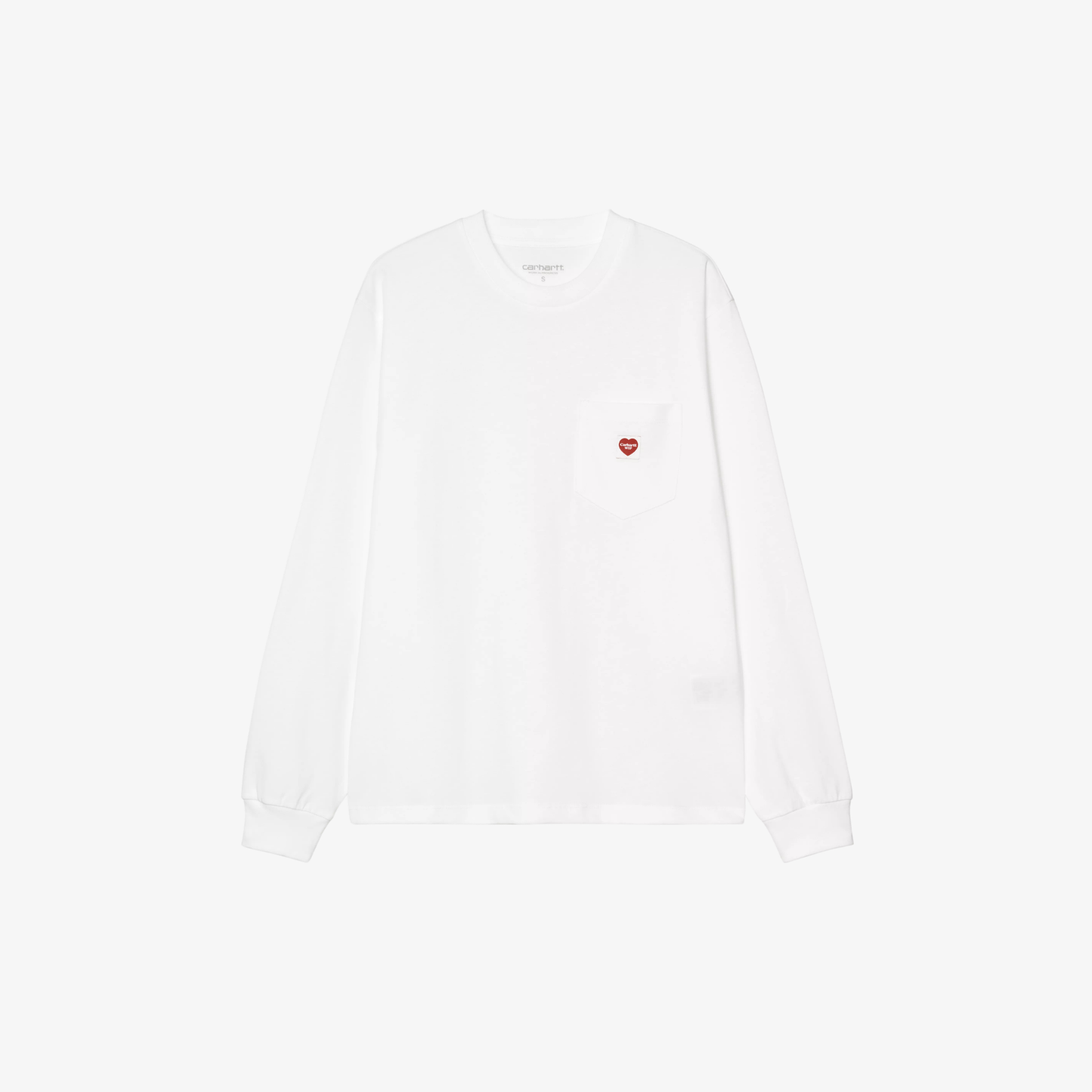 CARHARTT WIP - W' L\S Pocket Small Heart T-Shirt