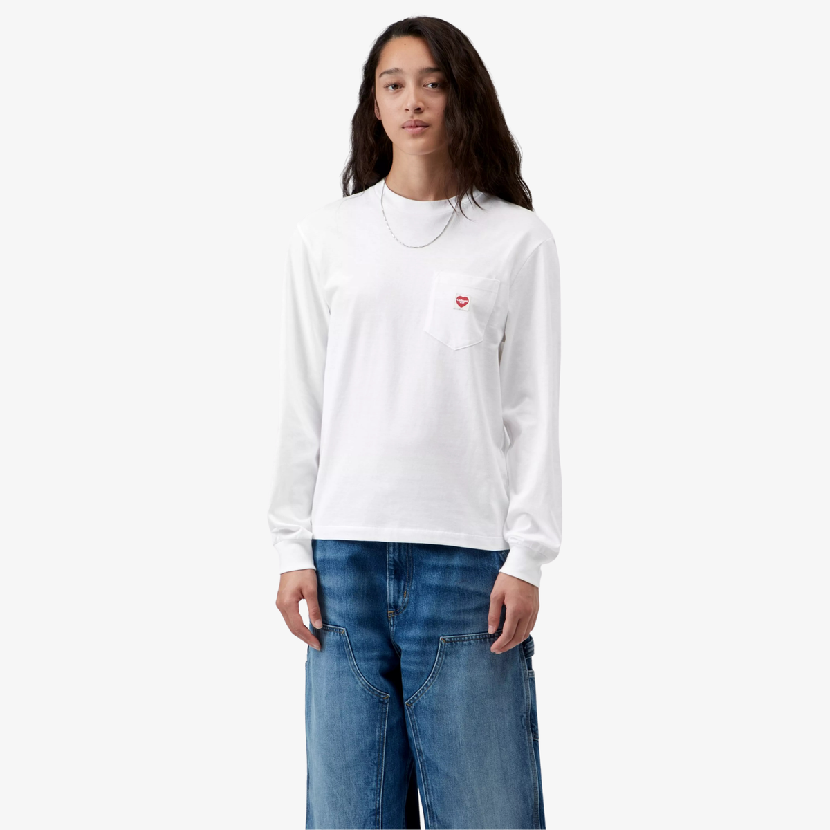 CARHARTT WIP - W' L\S Pocket Small Heart T-Shirt