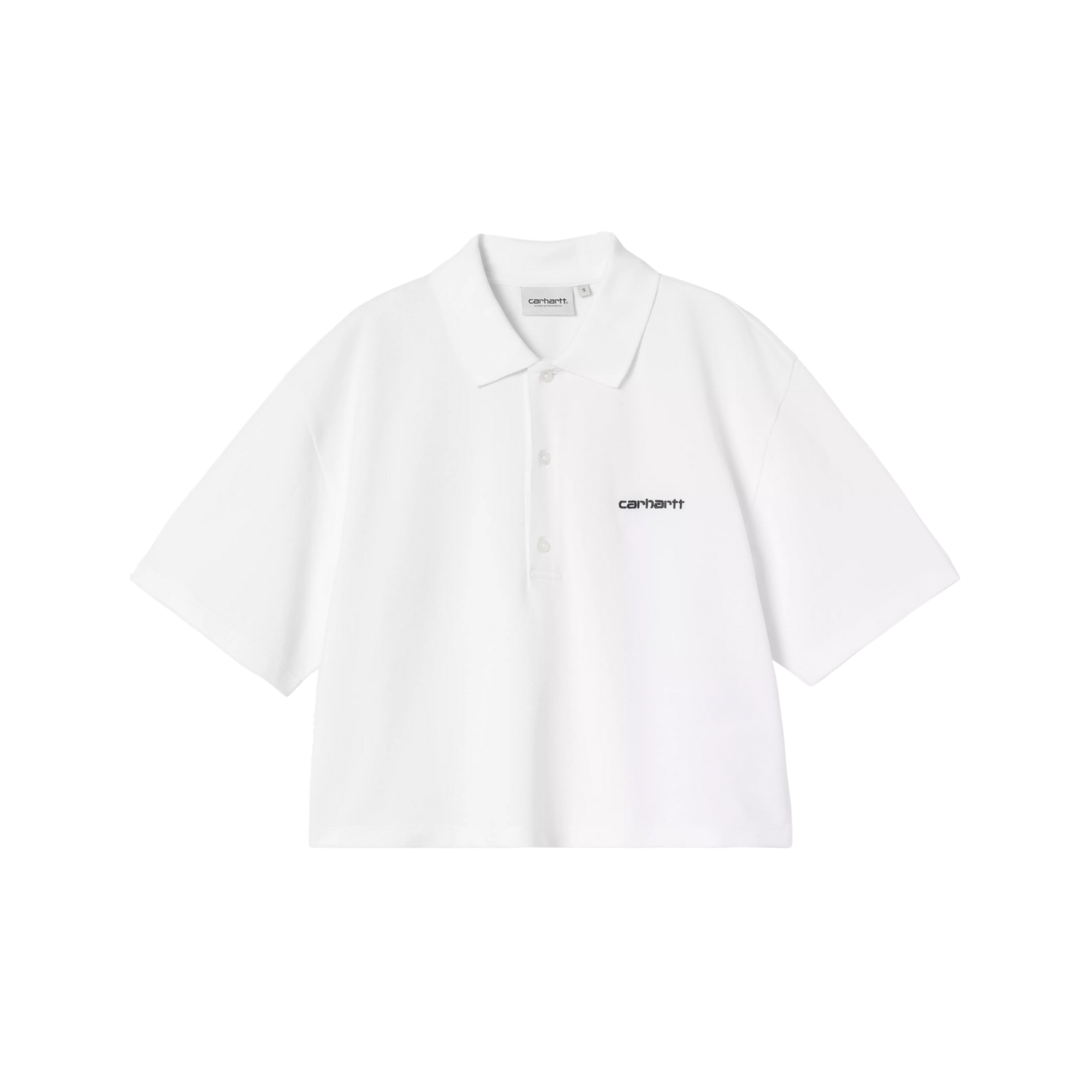CARHARTT WIP - W' S\S Carhartt Script Polo T-Shirt