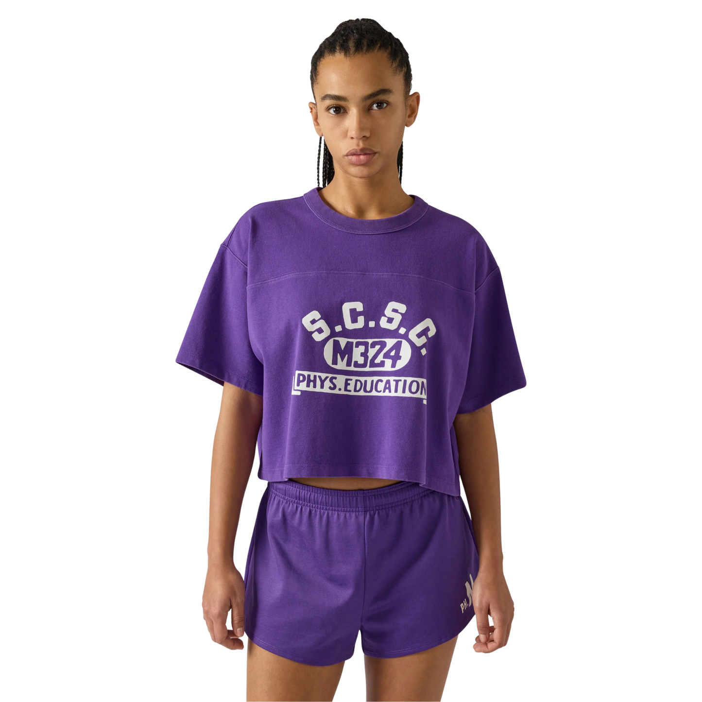 CHAMPION - W' S\S Crewneck Croptop T-Shirt