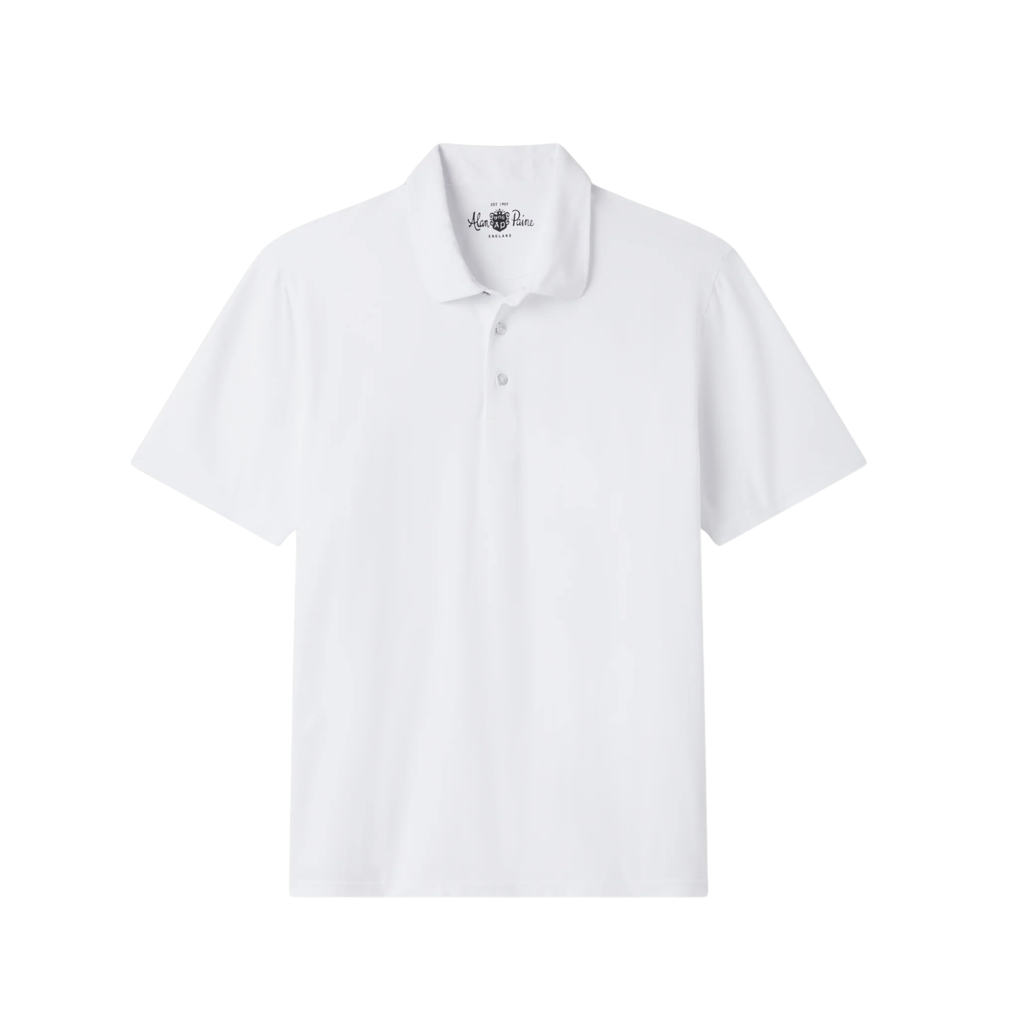 ALAN PAINE - Tutbury Faded Dye Polo Shirt