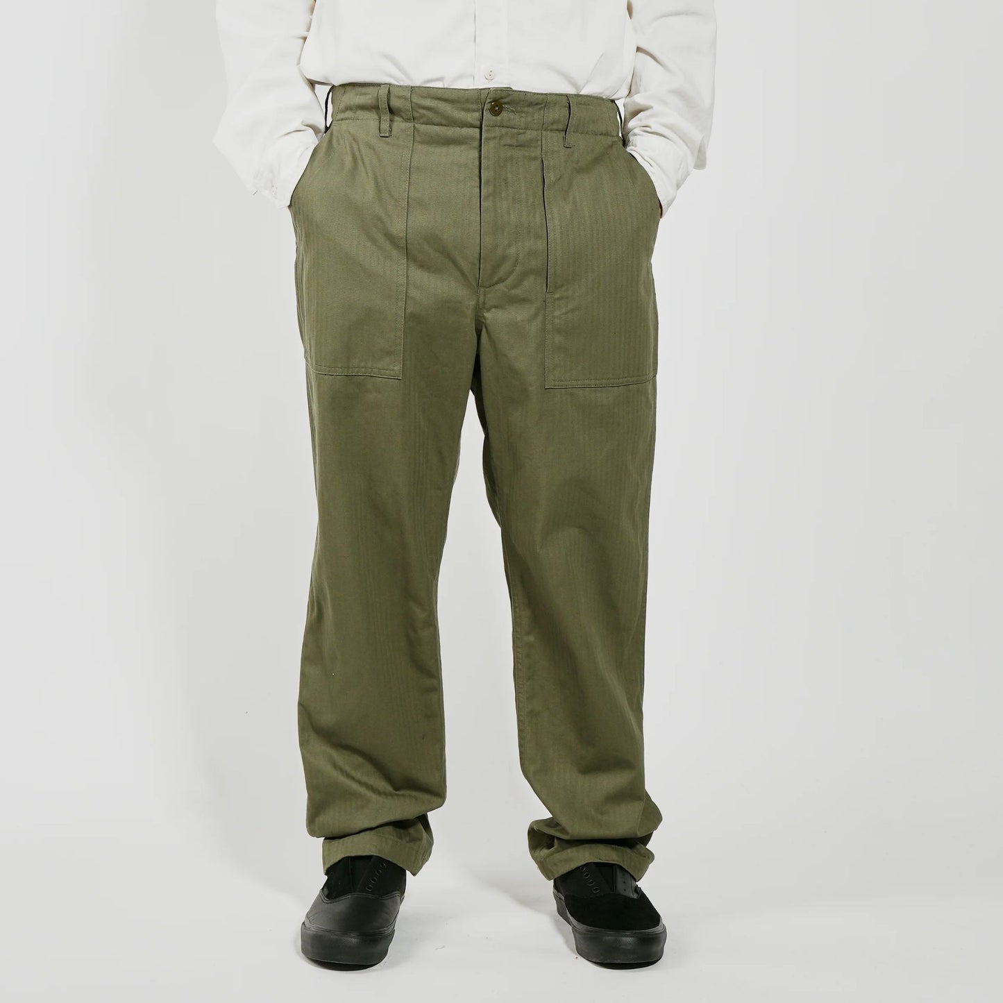 ENGINEERED GARMENTS - Herringbone Twill Fatigue Pant