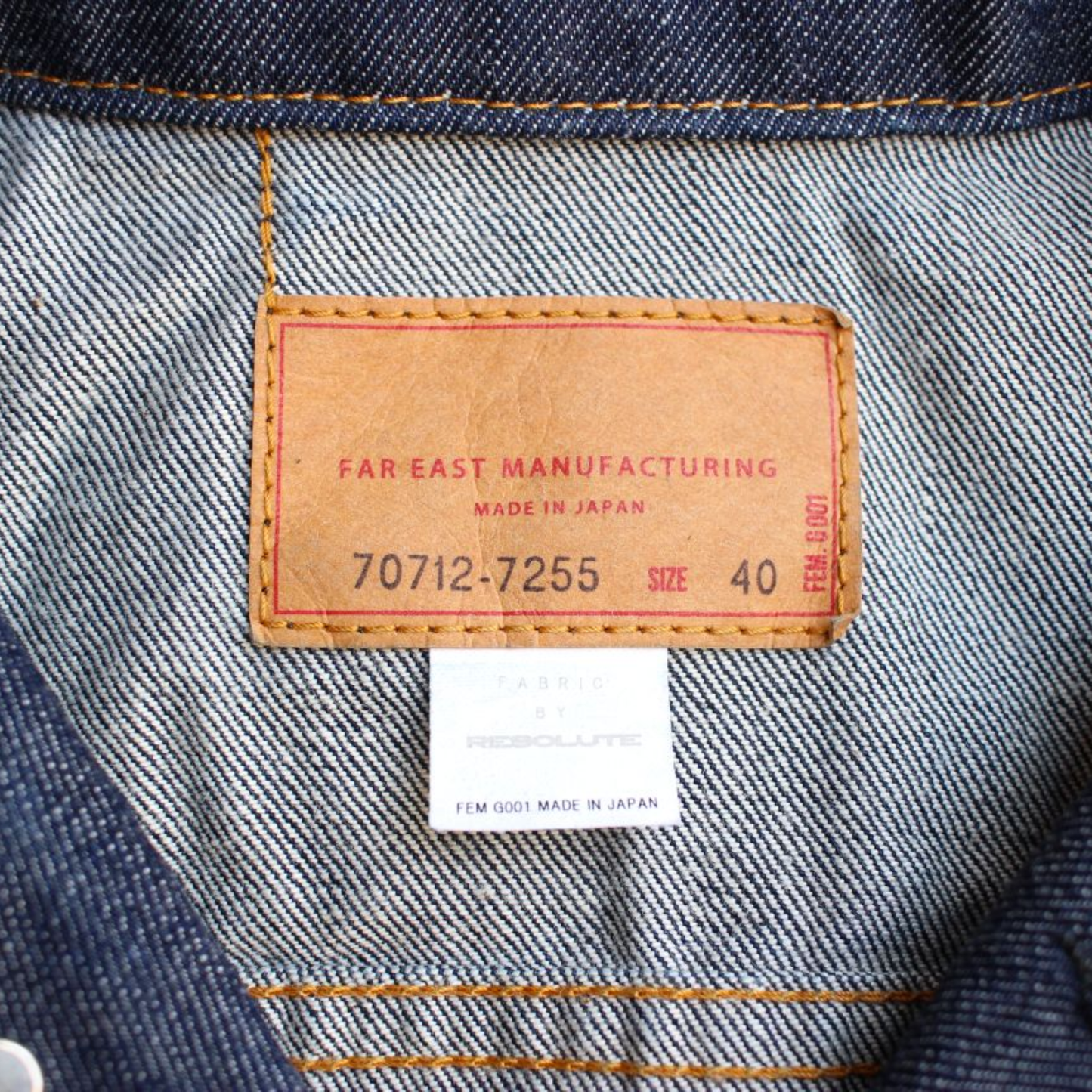 FAR EAST MANUFACTURING - Trucker Denim Jacket