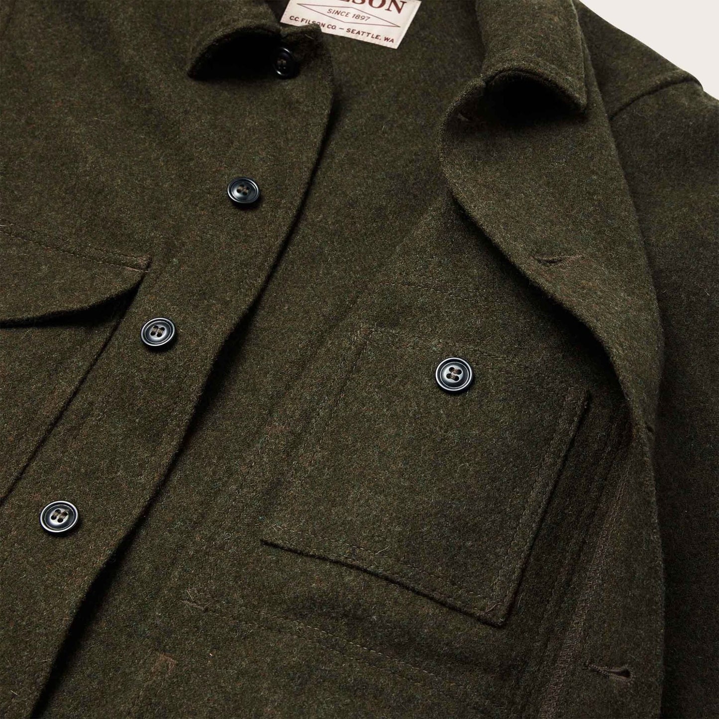 FILSON - Mackinaw Wool Cruiser Jacket